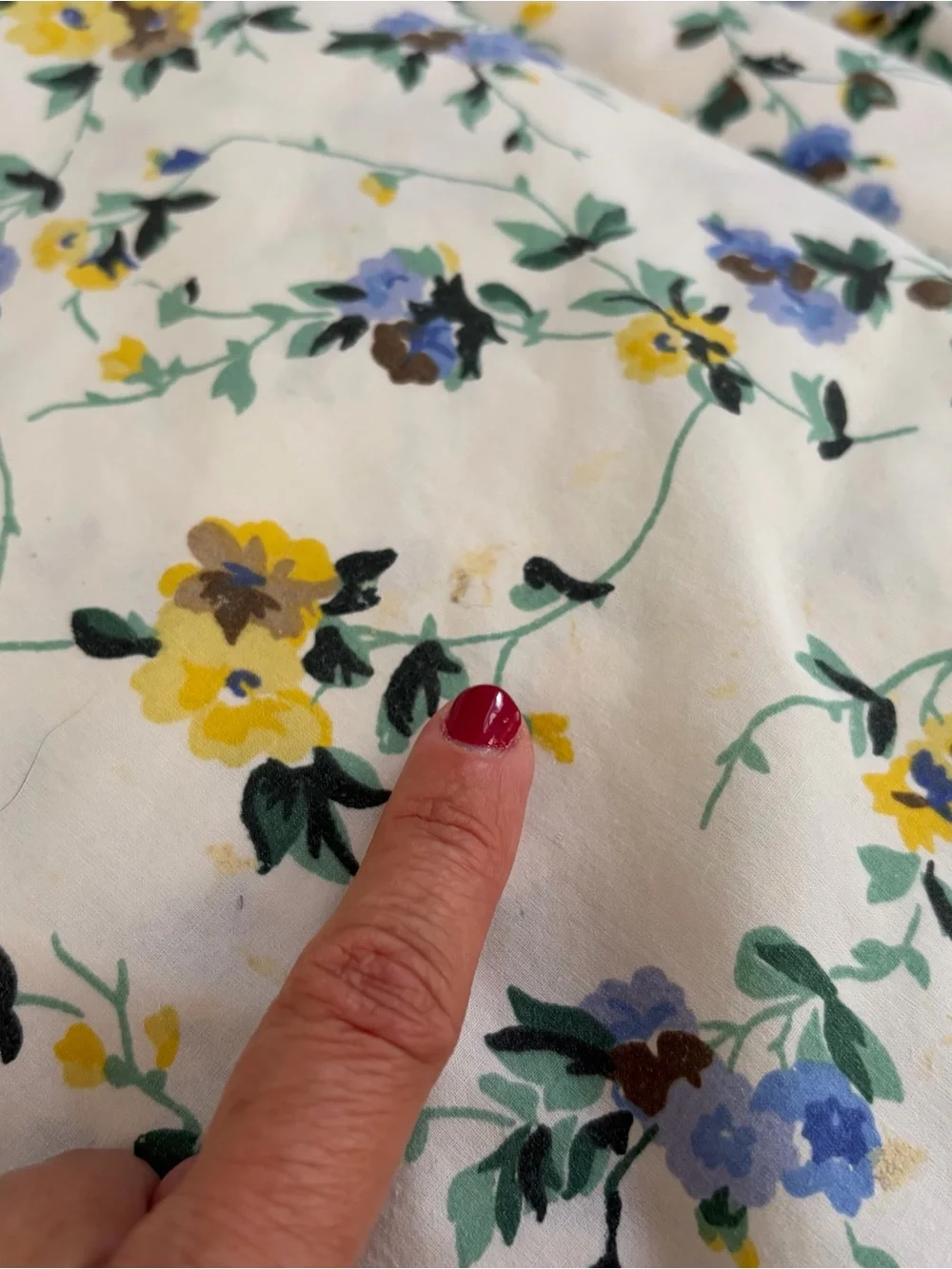 Vintage Laura Ashley polyanthus floral, twin comforter set plus sheets six piece